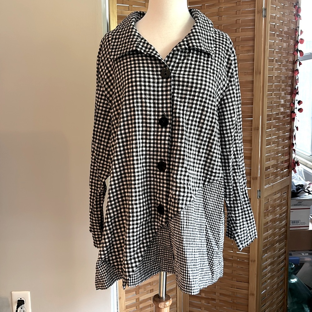 Habitat Checkered Blouse